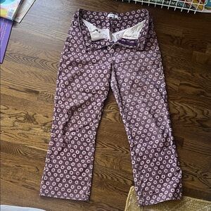 Re/Done Purple Corduroy Pants